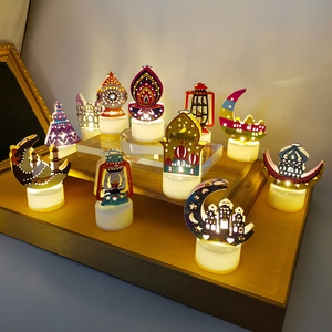 Nouvelles bougies chauffe-plat LED sans flamme rechargeables à piles pour Noël 2025, pour éclairage décoratif intérieur/extérieur - Product Image 3