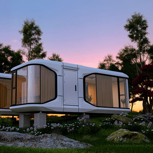 Capsule spatiale préfabriquée A9 (acier galvanisé, aluminium aéronautique) pour jardin, plantation <span class=keywords><strong>de</strong></span> thé, complexe touristique, loisirs - Product Image 1
