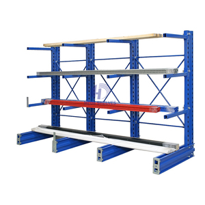 Heda công nghiệp nặng <span class=keywords><strong>cantilever</strong></span> giá kho lưu trữ Kệ có thể điều chỉnh cánh tay để lưu trữ gỗ ván ép ống thép dầm - Product Image 2