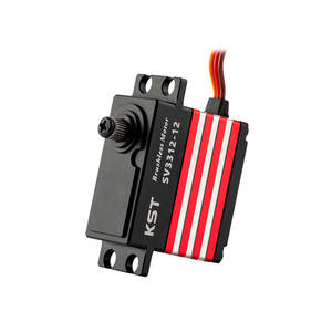 Servomoteur numérique sans balais à engrenages métalliques HV KST SV3312-12 DC12V 38Kgf.cm 0.10sec pour drones de course FPV RC et freestyle DIY - Product Image 1