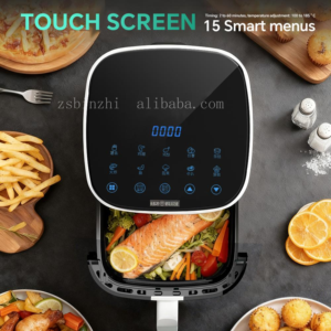 <span class=keywords><strong>Freidora</strong></span> <span class=keywords><strong>de</strong></span> <span class=keywords><strong>Aire</strong></span> Eléctrica <span class=keywords><strong>de</strong></span> 5L 6L, la <span class=keywords><strong>Mejor</strong></span> en Ventas, Olla <span class=keywords><strong>de</strong></span> Cocina Antiadherente, Freidoras <span class=keywords><strong>de</strong></span> <span class=keywords><strong>Aire</strong></span> Digitales Inteligentes con Función <span class=keywords><strong>de</strong></span> Protección contra Sobrecalentamiento - Product Image 4