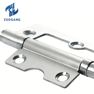 บานพับสแตนเลสขนาด 3 นิ้ว หนา 1.5 มม. 180 องศา ดีไซน์ไม่มีร่อง สำหรับประตู หน้าต่าง ตู้ครัว ห้องน้ำ - Product Image 5