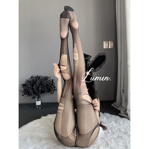 Des <span class=keywords><strong>bas</strong></span> noirs en dentelle sexy qui non seulement subliment votre silhouette mais également allongent vos jambes. Collants noirs polyvalents. - Product Image 4