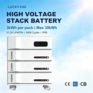 Système de stockage d'énergie à basse tension empilable avec batterie - Product Image 1