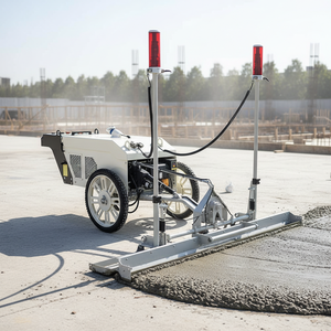 Machine de nivellement automatique du béton à 2 roues motorisée par laser, haute efficacité, auto-nivelante, moteur 4 temps refroidi par air, 17L - Product Image 4
