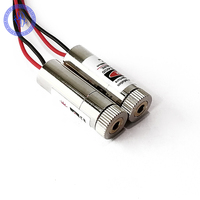 12X35mm 405nm 5 mW 3-5 V Diode Laser Module Violet Bleu Focalisable Ligne