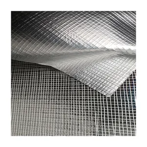 Aluminium Foil Roll Backed Fiberglass Cloth Bubble Wrap Thermal Insulation