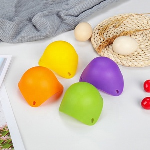 Moule de cuisson en silicone pour œufs, antiadhésif, pour la cuisson des œufs pochés, idéal pour la cuisine domestique et la vente en gros - Product Image 4
