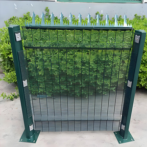 358 điện chống leo lên hàng rào thép với hàng rào an ninh phát hiện xâm nhập chu vi và mô hình 3D - Product Image 3