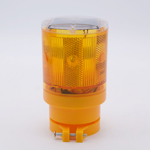 Deke PC đường xây dựng năng lượng mặt trời Powered <span class=keywords><strong>LED</strong></span> an toàn giao thông <span class=keywords><strong>Cone</strong></span> nhấp nháy cảnh báo ánh sáng - Product Image 5