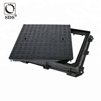 Grilles de couvercle de regard carrées en fonte ductile personnalisées EN124 Classe A15/B125/C250/D400/E600/F900