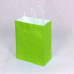 Bolsa de Compras de Papel Verde con Logotipo Personalizable KM para Uso Promocional Empresarial - Product Image 2