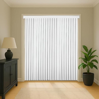 Stores verticaux occultants professionnels personnalisés, manuels et automatiques, à technique intégrée, noirs, pour chambre à coucher - Vente chaude