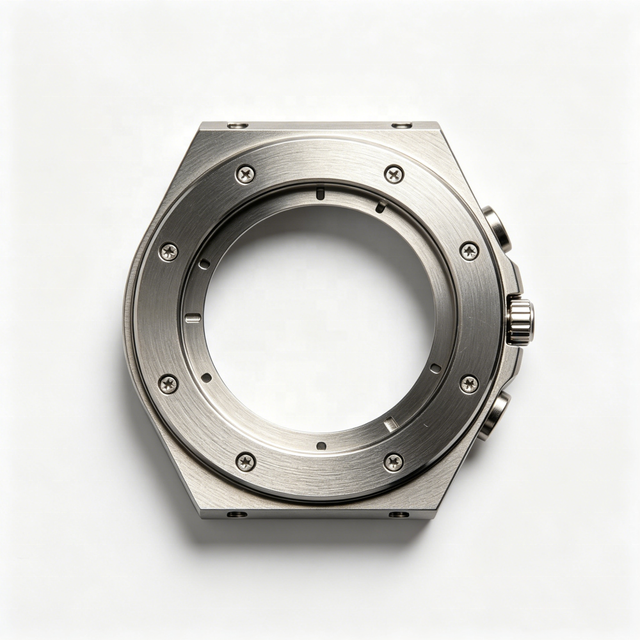 Custom CNC Machined Titanium Watch Case - Precision OEM/ODM Watch Parts Manufacturer