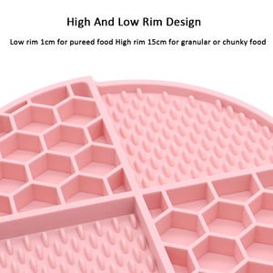 Tappetini Leccanti per Cani in Silicone Ecologico Personalizzati, Servizio di Lavorazione per Tappetini Leccanti Portatili in Gomma per Animali Domestici - Product Image 5