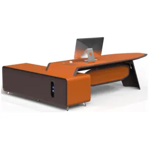 Ceo Office Tafel Manager Executive Bureau Meuble De Bureau Houten Nieuwste Modellen Directeur Luxe Kantoormeubilair Moderne