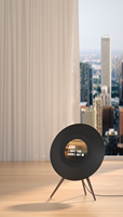 Haut-parleur intelligent Android LCD haut de gamme à forte puissance avec affichage des paroles, compatible Spotify et Apple Music