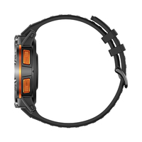 Montre connectée GPS hors ligne 2026 KC108 1200mAh avec altimètre, pression atmosphérique, boussole, assistant vocal, mode multisports, bracelet de fitness extérieur