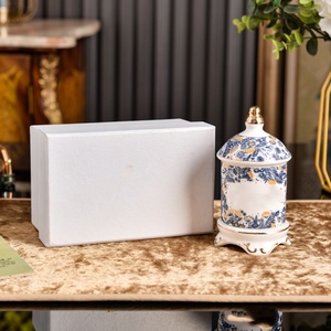 Hot Selling French Style Light Luxury Palace Style Ceramic <b>Toothpick</b> Holder for Gifting - Product Image 1