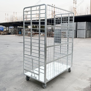 Chariot de transport de fleurs personnalisé panier d'enchère de fleurs de pépinière de plantes chariot CC pour serre danoise - Product Image 3
