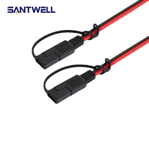 SAE Connector to 85mm Alligator <b>Clips</b> Cable, 200A 1500V Solar/<b>Car</b> Battery Charging Adapter Wire - Product Image 3