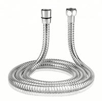 Tuyau de douche flexible et durable en acier inoxydable 304 chromé de 1,5 m Homedec, idéal pour l'hôtellerie, avec garantie d'un an