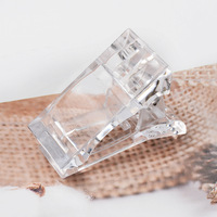 Polygel pour la construction d'ongles, forme unique, pointe pour nail art, extension française transparente, couverture complète, moule acrylique, outils de mesure, faux clips, UV, beauté