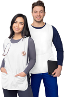 Bavoir de coiffeur en coton et polyester personnalisé, tablier de restaurant, tablier de coiffeur unisexe pour communauté et bénévoles