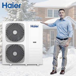 Chauffe-eau à air chaud en acier inoxydable Haier pour usage hôtelier, <span class=keywords><strong>pompe</strong></span> à <span class=keywords><strong>chaleur</strong></span> air-eau R290 Full EVI DC Inverter monobloc - Product Image 1