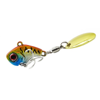 Nouvelles leurres de pêche rotatives en métal VIB, cuillères vibrantes, jigs 7g 10g 20g pour la pêche à la truite en hiver, leurres durs Pesca