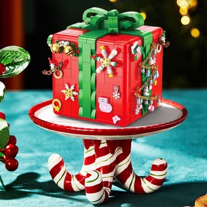 Coffret Cadeau de Noël : Ensemble de Blocs de Construction DIY, Modè<span class=keywords><strong>le</strong></span> de Décoration de Noël <span class=keywords><strong>Père</strong></span> Noël, Vente <span class=keywords><strong>en</strong></span> Gros de Kits de Blocs de Construction - Product Image 3
