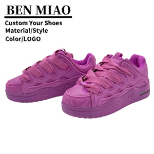 Custom Men's Casual Retro Sneakers Almofada de ar Sports Running & Walking Style Shoes com borracha Palmilha Fabricado Custom Shoes - Product Image 1