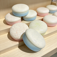 Balle anti-stress sensorielle en forme de cheesecake, à récupération lente, en plastique PU souple, pour garçons et filles de 5 à 7 ans