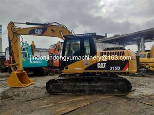 Excavadora de cadenas usada CAT315D de 15 toneladas con 1 año de garantía, alta potencia de excavación, componentes hidráulicos en stock - Product Image 3