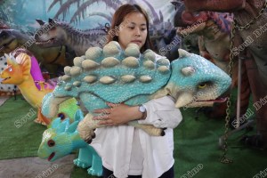 Zigong cơ khí thực tế khủng long con rối cảm biến hồng ngoại khủng long con rối Robot khủng long bé - Product Image 4