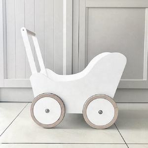 wooden pram stroller