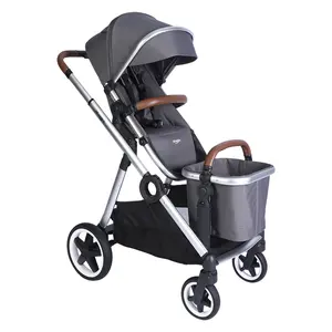 China Best Foldable Luxury Poussette Cochecito Carrinho De Bebe 3 Em 1 Baby Carriage Pram Strollers Pushchair 3 In 1 Kinderwagen