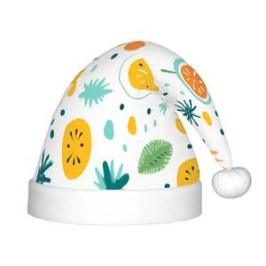 Chapeau de Père Noël adulte en peluche de haute qualité pour la décoration et les fournitures de fête - Product Image 4