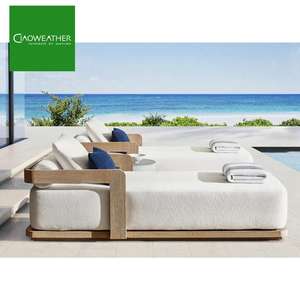 Chaises longues en bois pour <span class=keywords><strong>piscine</strong></span>, plage, <span class=keywords><strong>hôtel</strong></span>, jardin, cour, salon de jardin, villa, complexe hôtelier, meubles d'extérieur en teck - Product Image 1