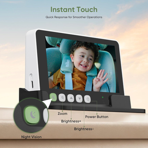 Moniteur bébé sans fil HD 5 pouces 2K 1440P 3.0MP, <span class=keywords><strong>caméra</strong></span> de voiture pour bébé, <span class=keywords><strong>caméra</strong></span> de voiture d'usine - Product Image 5