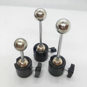 Trípode metálico de doble bola con interfaz de 1/4 y tornillo de montaje para cámara digital y fotografía en vivo - Product Image 1