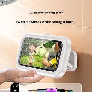 <span class=keywords><strong>Funda</strong></span> Impermeable Flexible para Teléfono con Soporte Retráctil y Giratorio para Ver Programas de TV y TikTok - Product Image 4