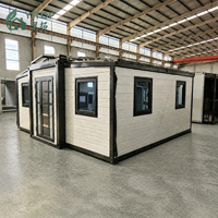 Maison conteneur extensible de 20 pieds prête à être expédiée, se vend bien dans le monde entier, maison pliable extensible, maison préfabriquée personnalisée à 3 chambres, maisons préfabriquées économiques