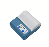 Imprimante thermique portable mini pratique pour étiquettes d'expédition et reçus, machine d'impression de factures 80 mm avec batterie rechargeable