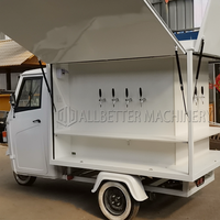 Chariot de cuisine électrique en acier inoxydable, pour Restaurant, Bar à bière, support de chien, Mini camion de nourriture, chariot pour café, alimentation, Mobile