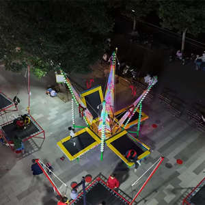 <span class=keywords><strong>Trampoline</strong></span> élastique <span class=keywords><strong>4</strong></span>-en-1 gonflable à quatre voies Le bungee électrique peut être utilisé par <span class=keywords><strong>4</strong></span> <span class=keywords><strong>personnes</strong></span> - Product Image 5