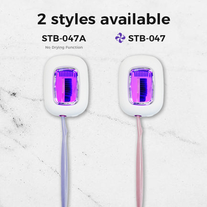 Caja esterilizadora de cepillos de dientes OEM personalizada con batería de 450 mAh, desinfectante UV con diseño deslizable, soporte de cepillos de dientes montado en la pared para el hogar - Product Image 4