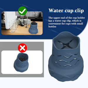 Accessoires de cuisine en gros : Égouttoir moderne pour verres et bouteilles de sport, pour un séchage plus rapide - Product Image 2