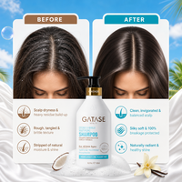 Produits de soin de la peau, shampoing, crème, huile lissante pour la croissance des cheveux, huile capillaire, huile de Batana, après-shampoing bio à la noix de coco et à la vanille