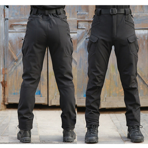 <span class=keywords><strong>Pantalon</strong></span> tactique softshell imperméable pour <span class=keywords><strong>homme</strong></span>, <span class=keywords><strong>pantalon</strong></span> de <span class=keywords><strong>randonnée</strong></span> et de chasse, multi-poches, <span class=keywords><strong>chaud</strong></span> et thermique pour l'hiver - Product Image 3